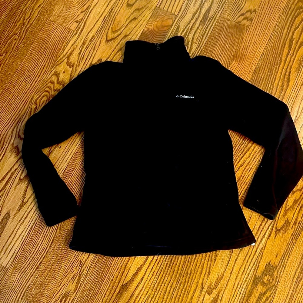 Columbia Black 3/4 Zip Women’s Fleece Pullover